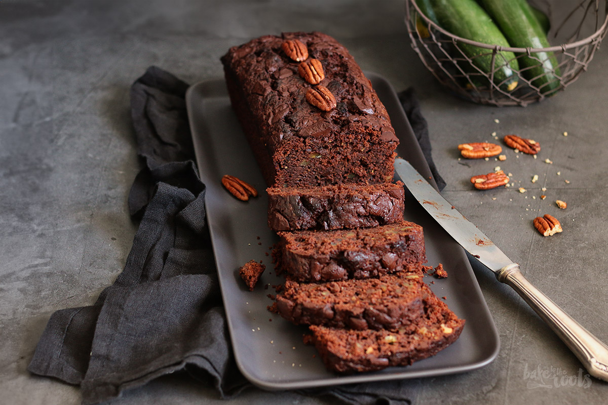 Double Chocolate Zucchini Bread | Bake to the roots
