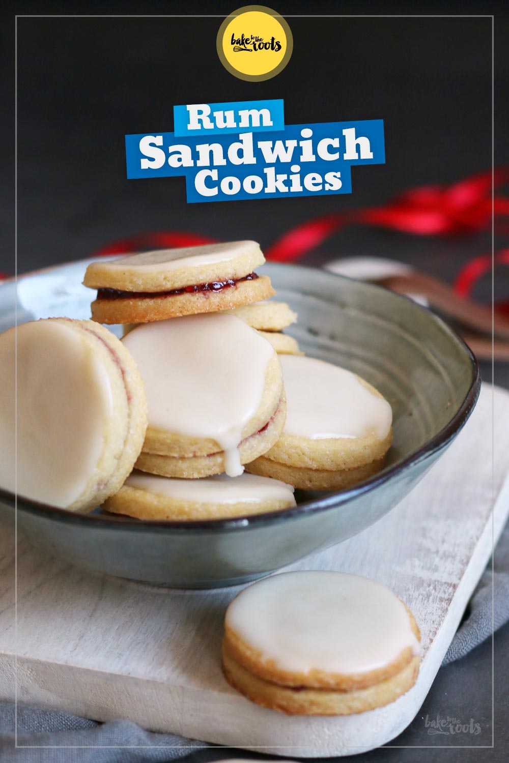 Rum Sandwich Cookies | Bake to the roots