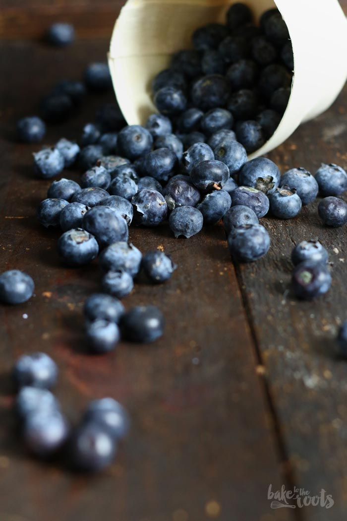 Blueberry Cheesecake im Glas | Bake to the roots