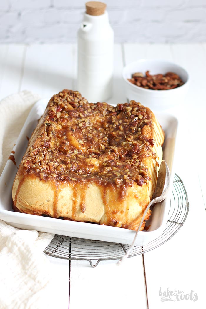 Cinnamon Pecan Sticky Buns | Bake to the roots