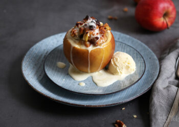 Bratäpfel mit Marzipan | Bake to the roots