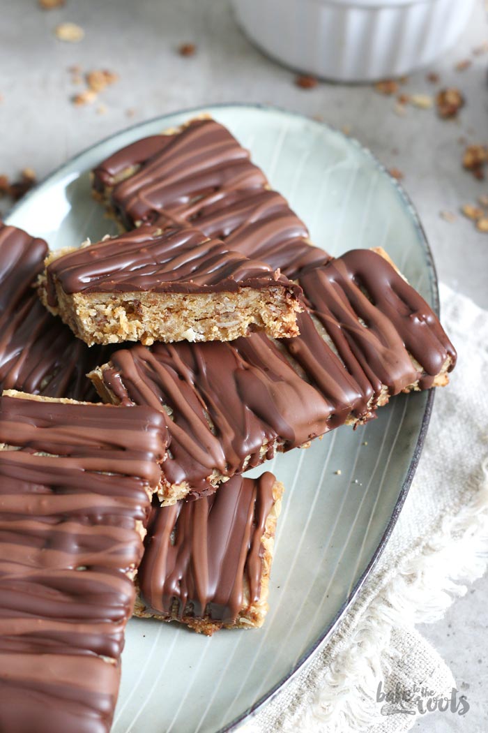 Peanut Butter Müsli Bars | Bake to the roots