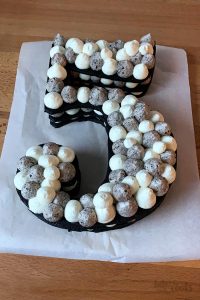 Birthday Number Cake | Bake to the roots