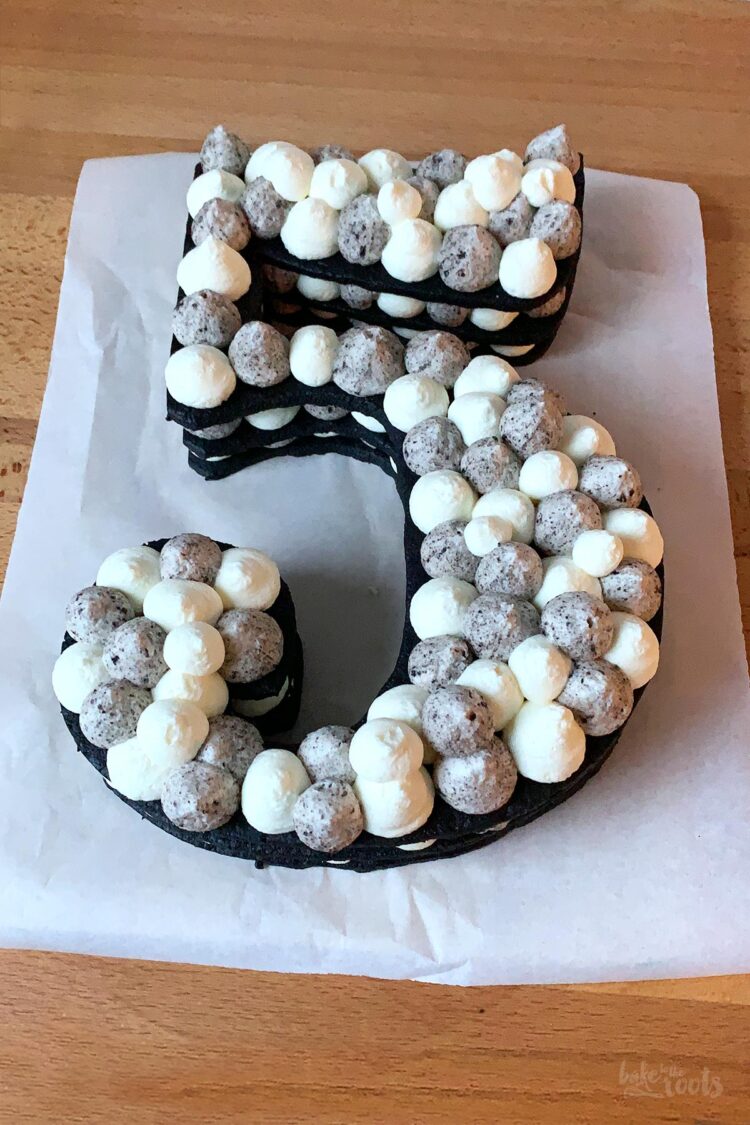 Birthday Number Cake | Bake to the roots