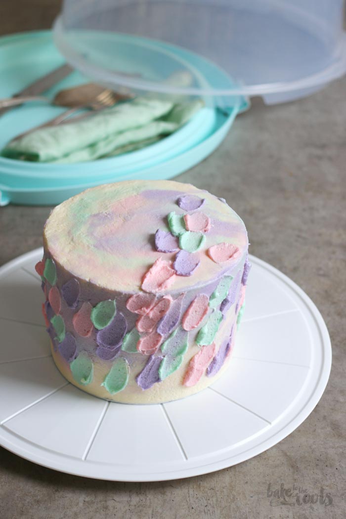 Pretty pastel cake - Decorated Cake by Dinkylicious Cakes - CakesDecor