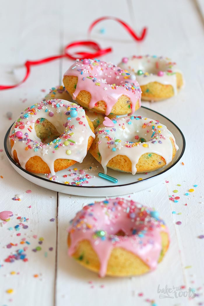 Funfetti Baked Donuts | Bake to the roots