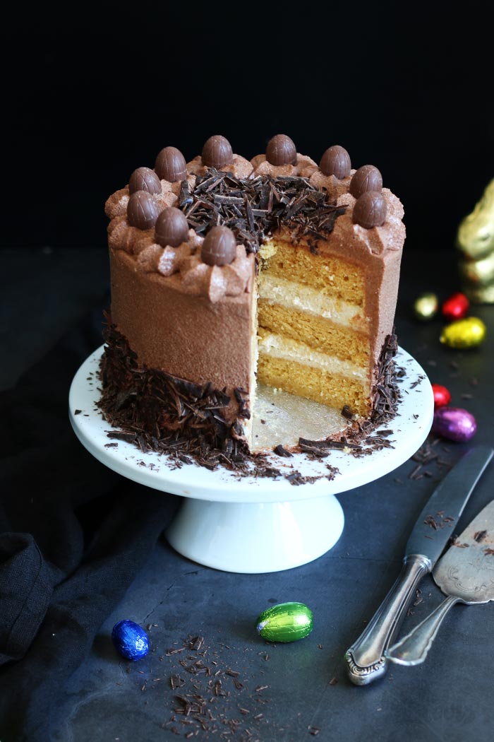 Easter Layer Cake with Eierlikör