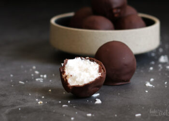 Bounty Coconut Balls | Bake to the roots