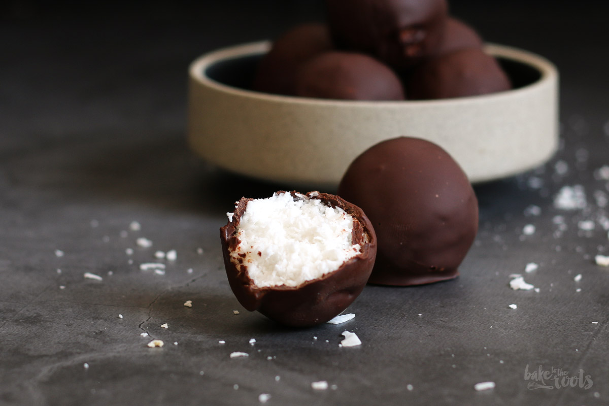 Bounty Coconut Balls | Bake to the roots
