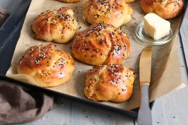 Ham & Cheese Challah Knots | Bake to the roots