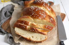 Braided Loaf with Coconut Pudding Filling | Bake to the roots
