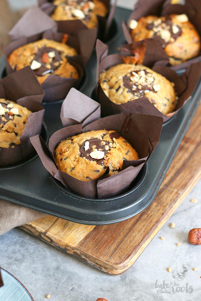 Banana Chocolate Muffins | Bake to the roots