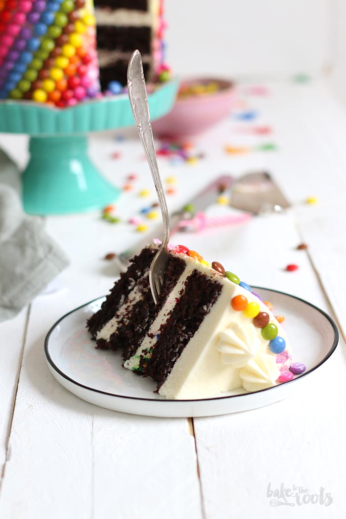Colorful Birthday Cake | Bake to the roots