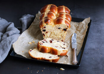 Hot Cross Bun Loaf | Bake to the roots