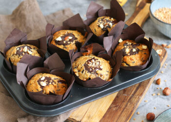 Banana Chocolate Muffins | Bake to the roots
