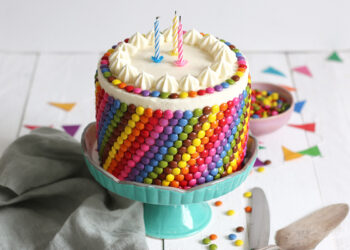 Colorful Birthday Cake | Bake to the roots