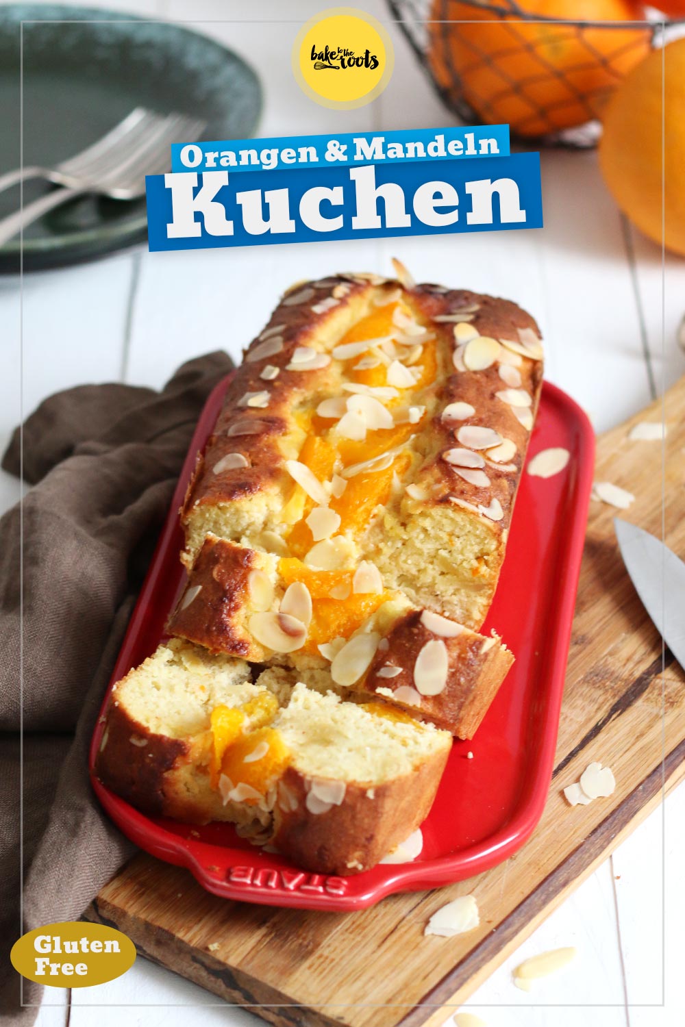 Mandeln Orangen Kuchen (Low Carb) | Bake to the roots