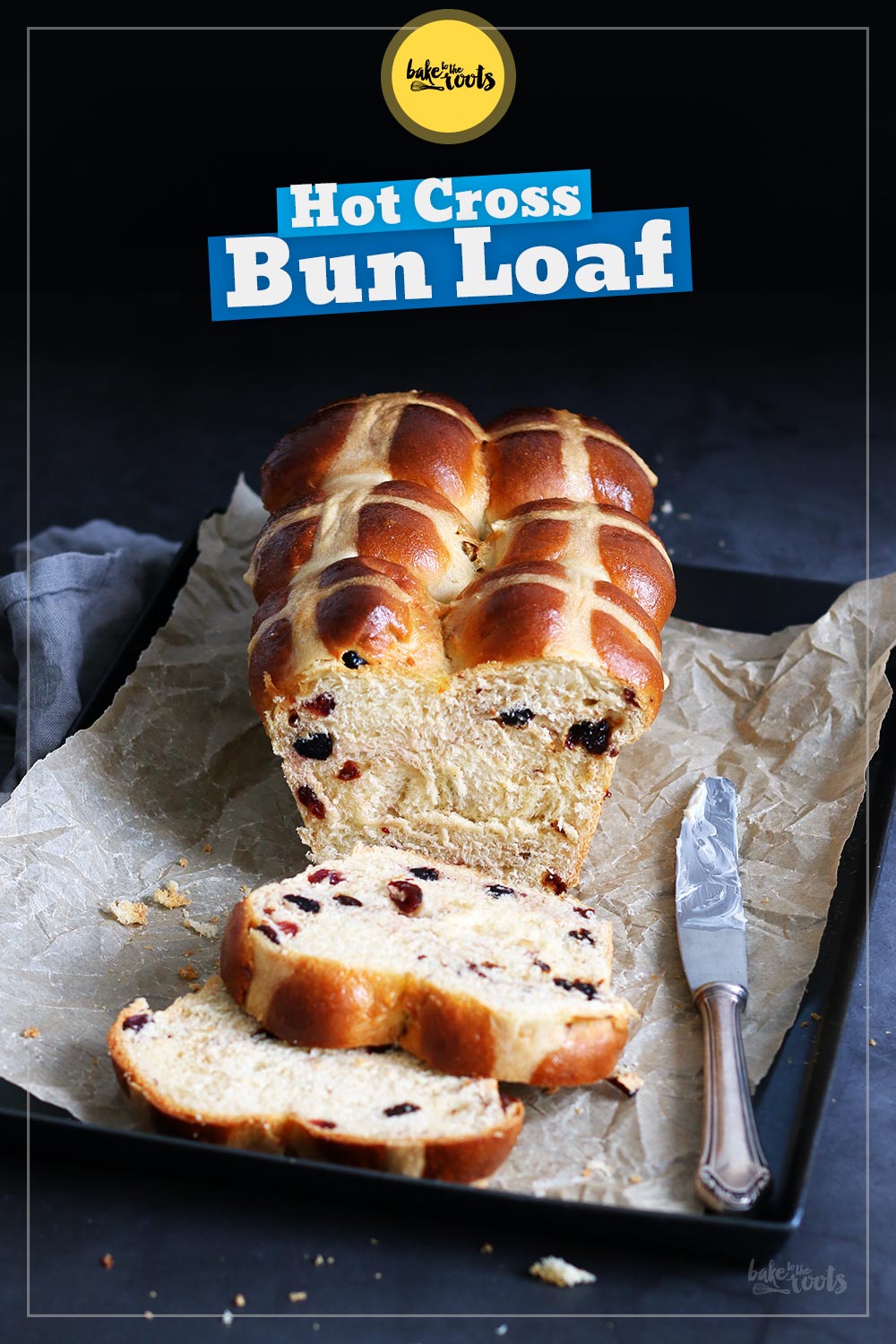Hot Cross Bun Loaf | Bake to the roots