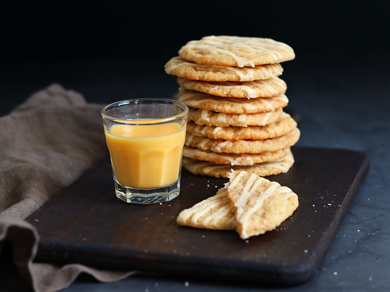 Eierlikör Cookies | Bake to the roots