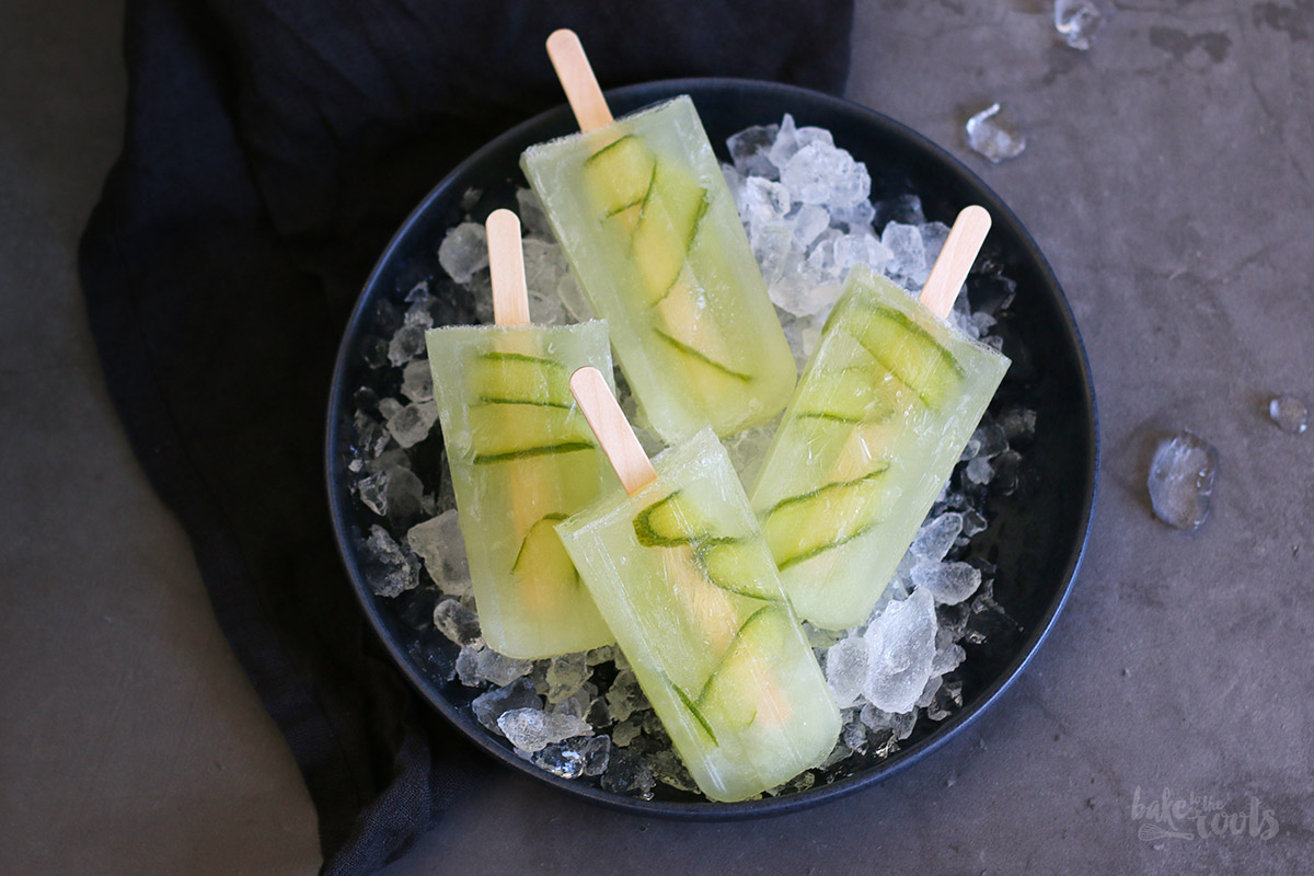 Green Beast Popsicles | Bake to the roots