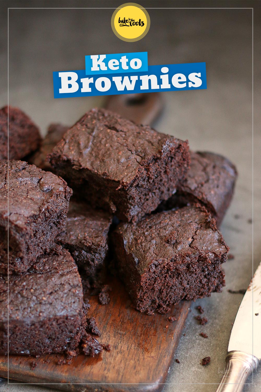 Schoko Brownies (zuckerfrei, glutenfrei, keto) | Bake to the roots
