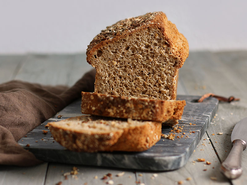 Schnelles Körnerbrot | Bake to the roots