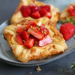 Puddingteilchen mit Erdbeeren | Bake to the roots