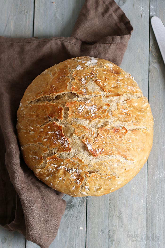Dark Beer No-Knead Bread | Bake to the roots
