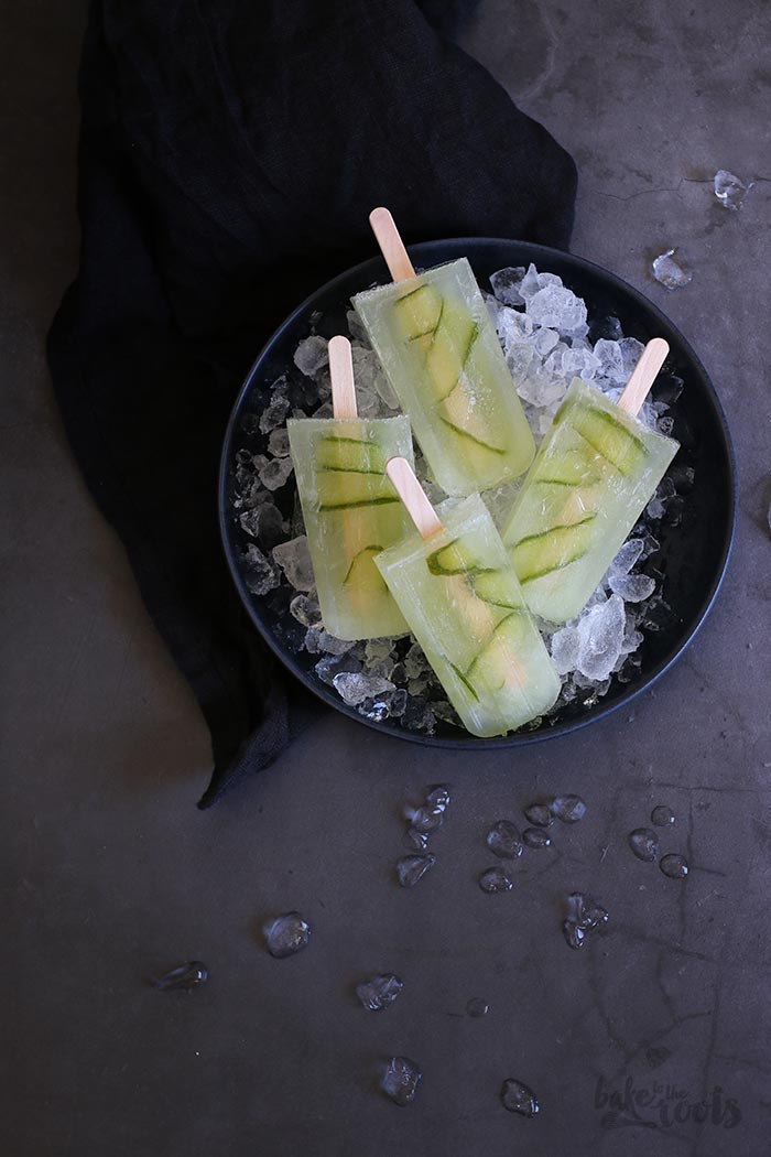 Green Beast Popsicles | Bake to the roots