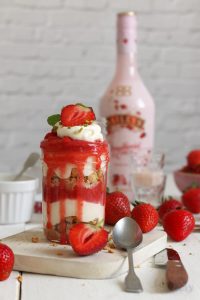 Strawberry Tiramisu | Bake to the roots