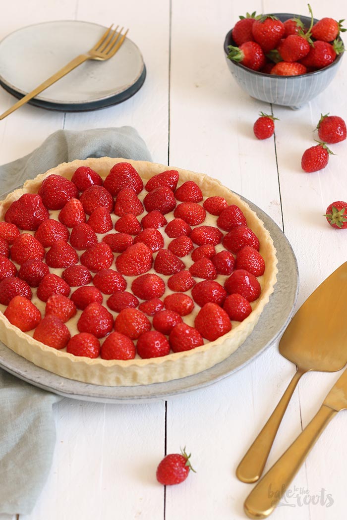 Strawberry Tart | Bake to the roots