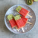 Watermelon Kiwi Popsicles | Bake to the roots