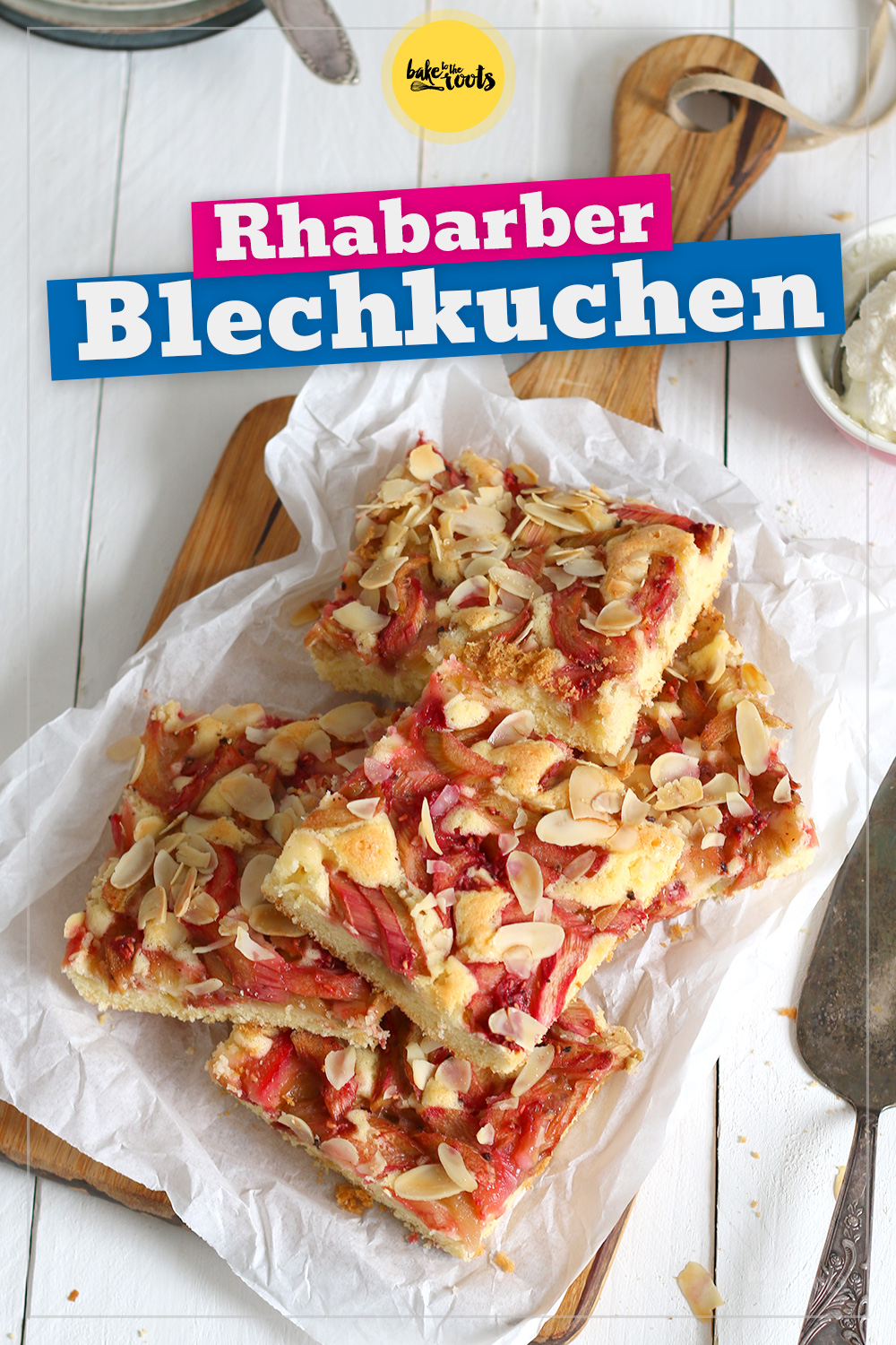 Rhabarberkuchen vom Blech | Bake to the roots
