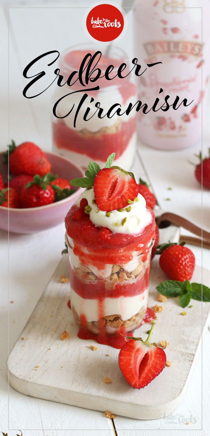 Erdbeeren Tiramisu | Bake to the roots