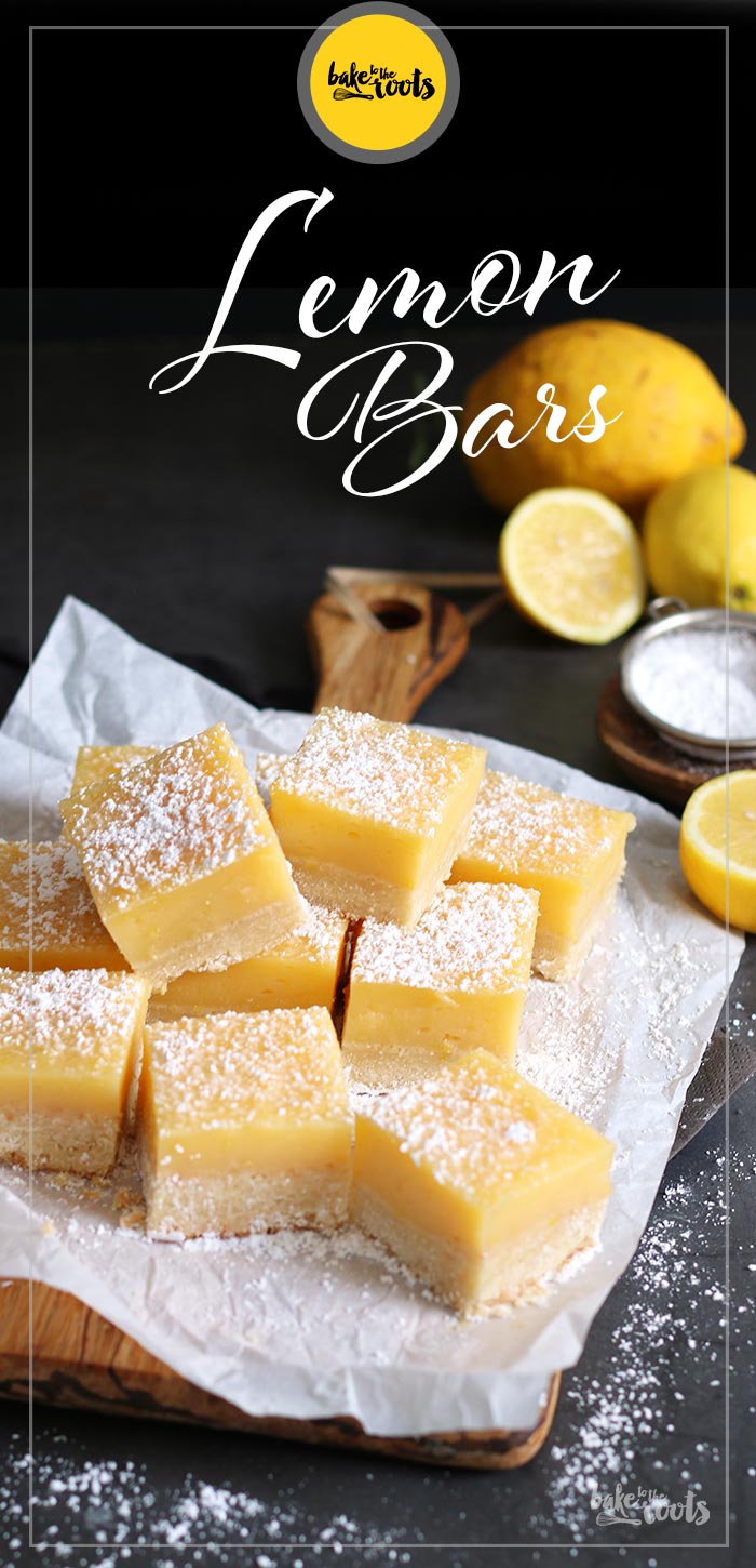 Easy Lemon Bars | Bake to the roots