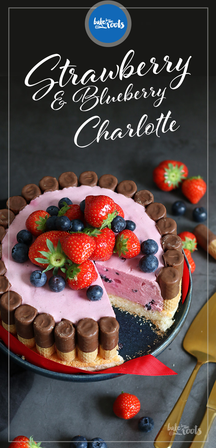 Strawberry Blueberry Charlotte | Bake to the roots