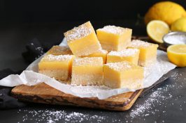 Easy Lemon Bars | Bake to the roots