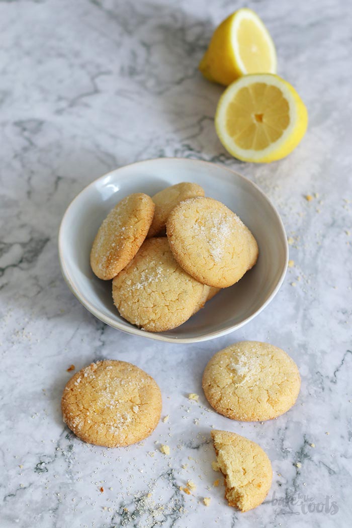 Lemon & Rosemary Cookies | Bake to the roots