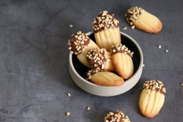 Butter Cookies with Chocolate and Hazelnuts | Bake to the roots