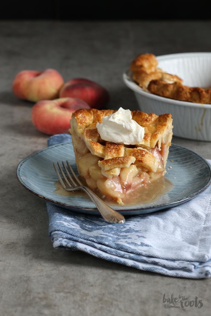 Classic Peach Pie | Bake to the roots
