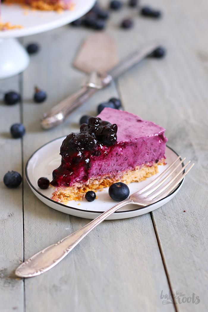 Blueberry Cheesecake | Bake to the roots