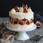 Honey Fig Fault Line Cake | Bake to the roots