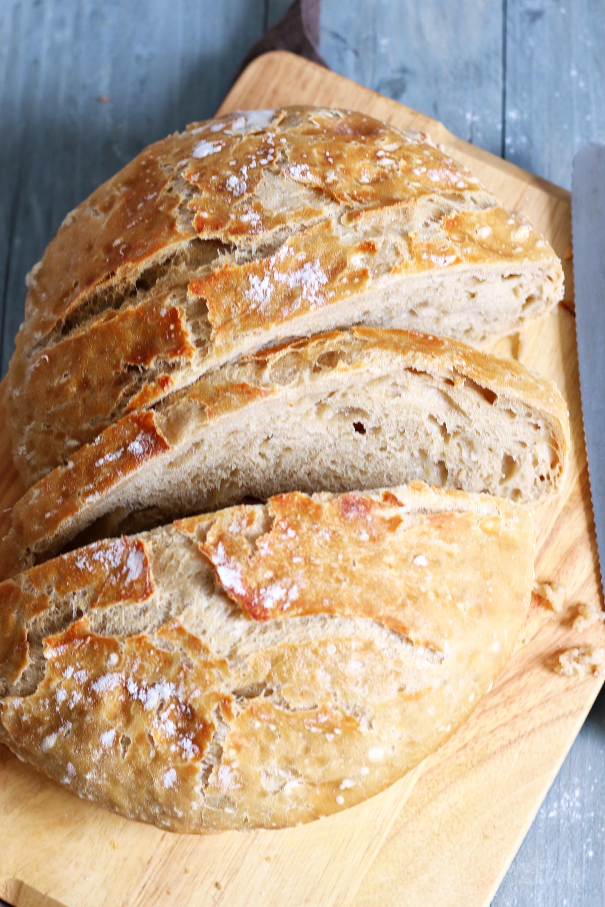 Dark Beer No-Knead Bread | Bake to the roots