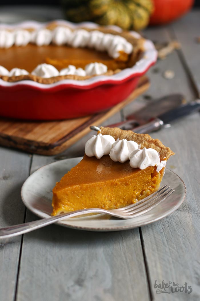 Maple Pumpkin Pie | Bake to the roots