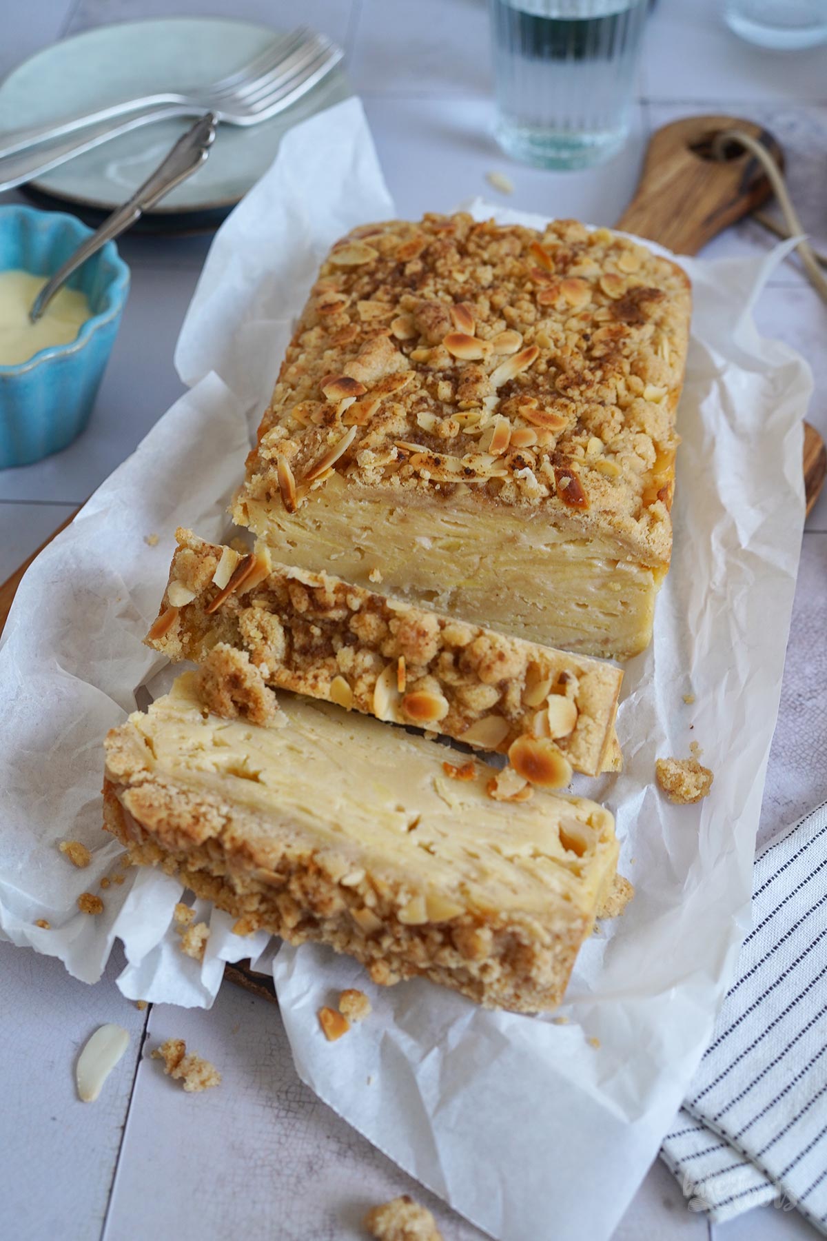 Unsichbarer Apfelkuchen | Bake to the roots