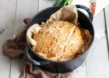 Dark Beer No-Knead Bread | Bake to the roots