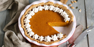 Maple Pumpkin Pie | Bake to the roots