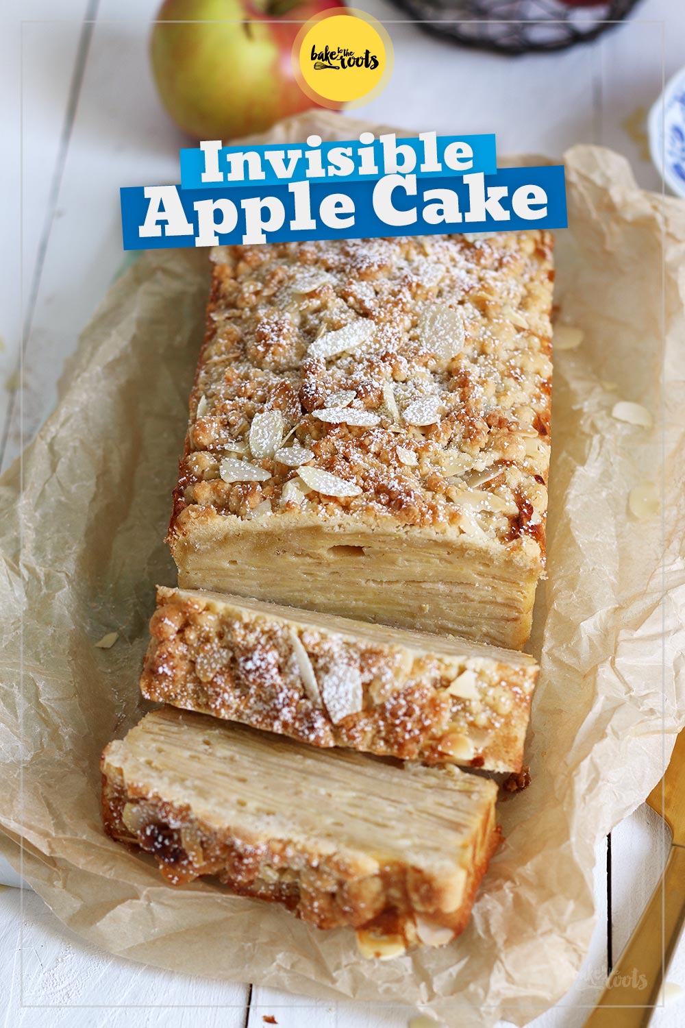 Invisible Apple Cake | Bake to the roots