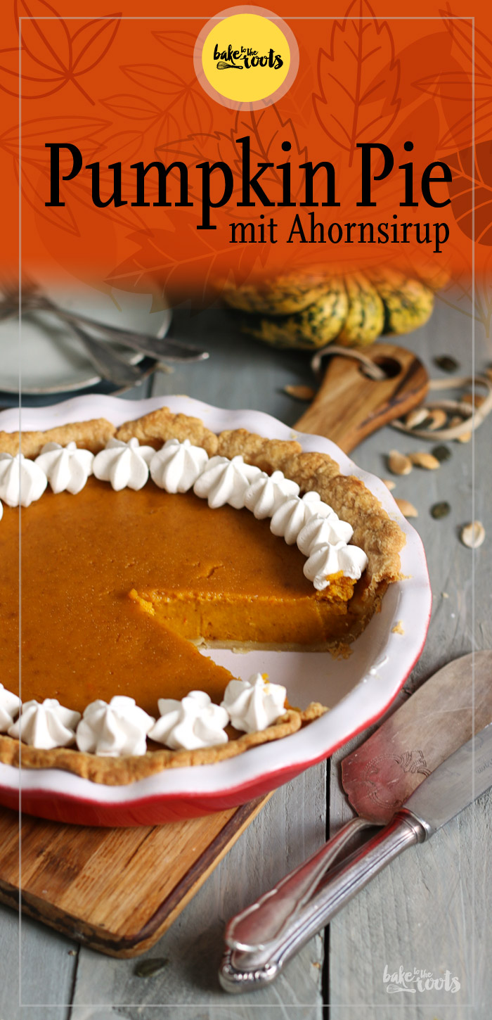 Maple Pumpkin Pie | Bake to the roots