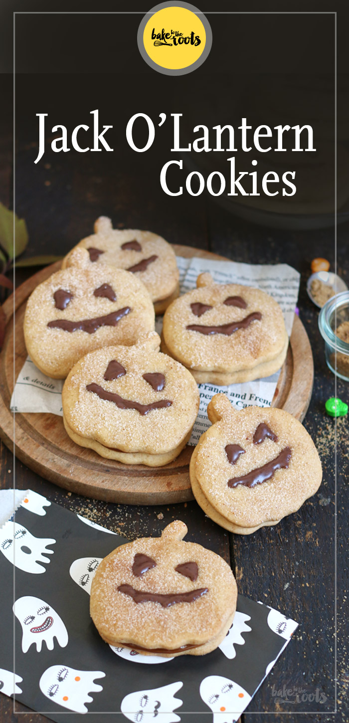 Jack O'Lantern Cookies | Bake to the roots
